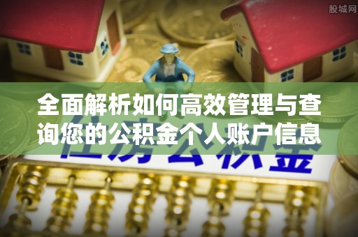 神池全面解析如何高效管理与查询您的公积金个人账户信息